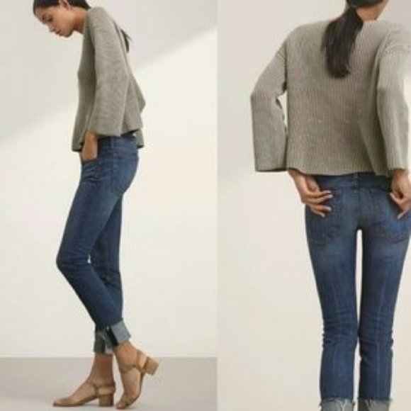 rag & bone Jeans Rag Bone Dre Raw Hem Cuff Boyfriend Jeans Keiko